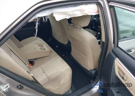 2016 Toyota Corolla Le из США, поврежденный, VIN 2T1BURHEXGC704546